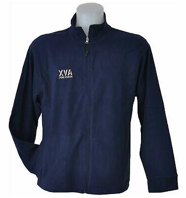 pile uomo ragazzo polo zip ricamo al