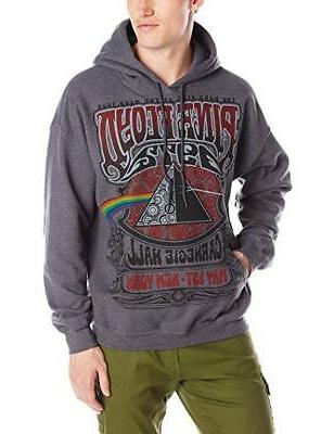 pink floyd hoodie felpa carnegie hall grey