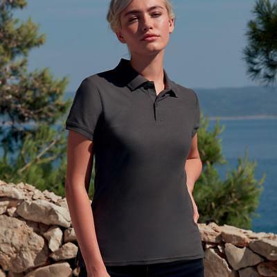 polo donna a maniche corte premium cotone