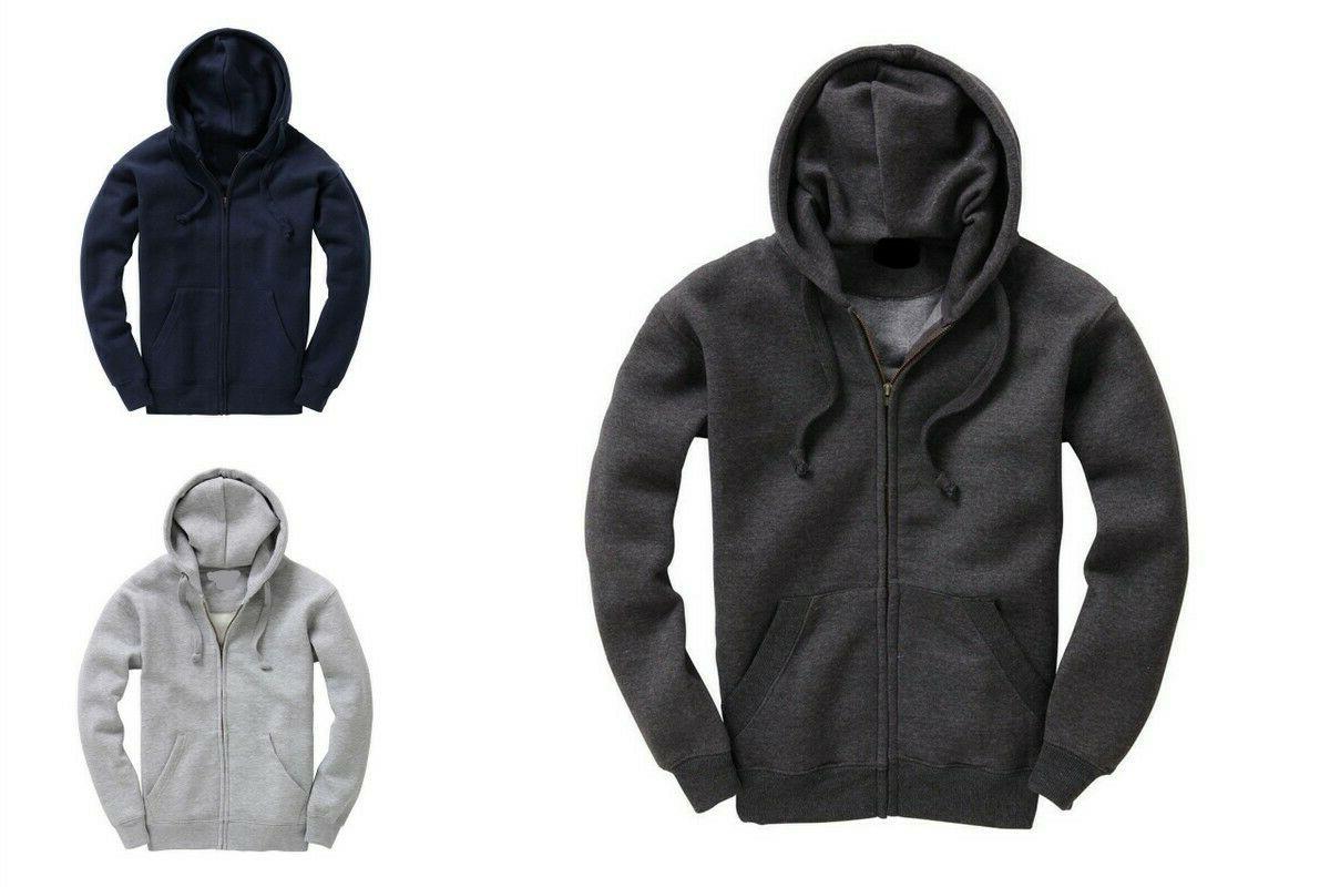premium zip felpa con cappuccio super soft