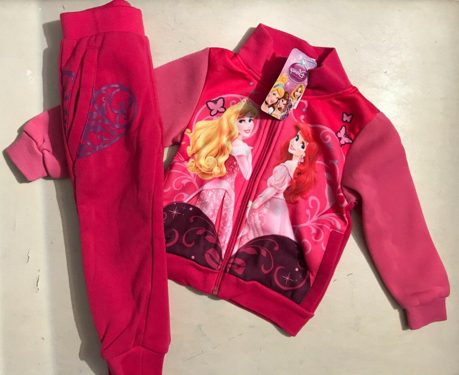 principesse disney tuta bambina giacca con zip