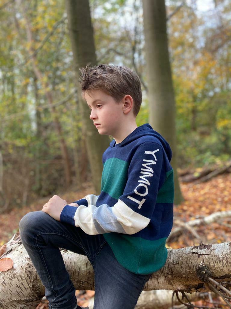 pullover caldo varsity felpa taglia 128 140