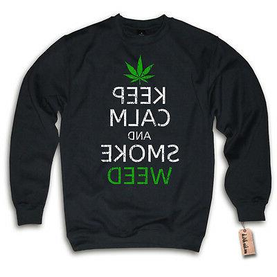 pullover keep calm and smoke weed legal