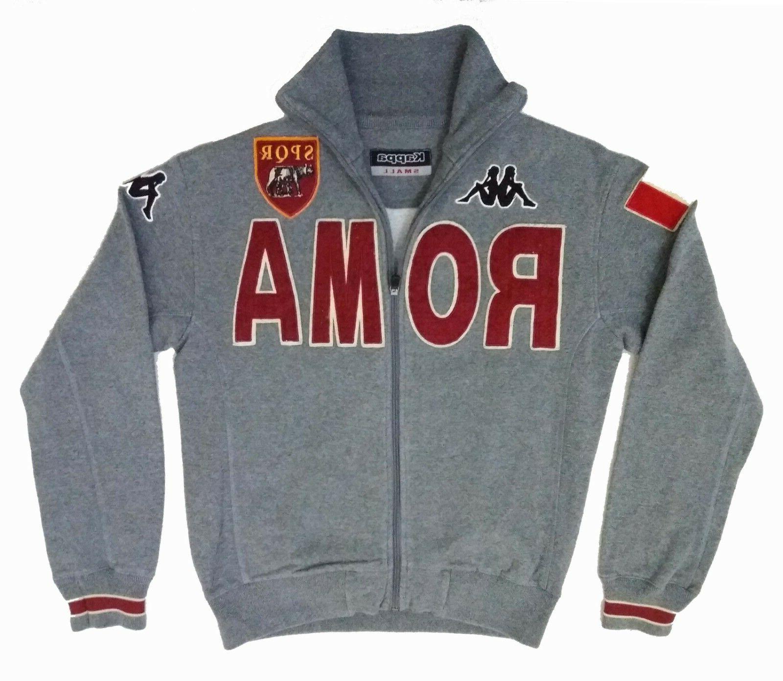rarissima felpa roma calcio montella cotone felpato