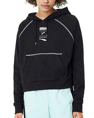 recheck pack felpa con cappuccio donna nera