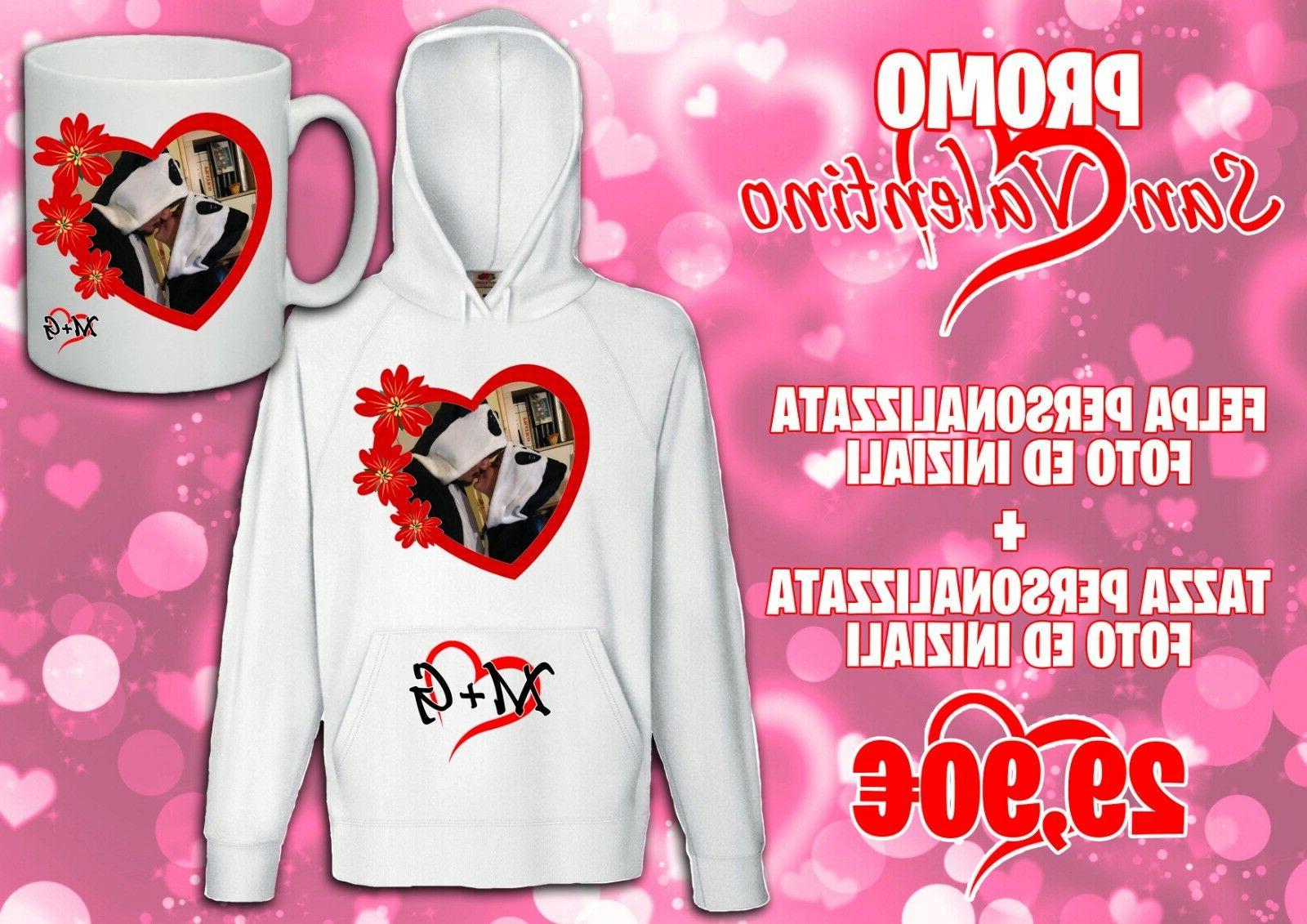 regalo san valentino promo felpa tazza con
