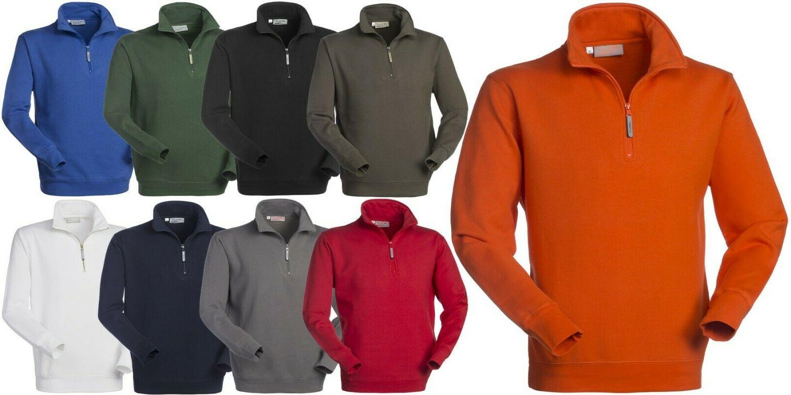 rossini felpa perth collo alto mezza zip