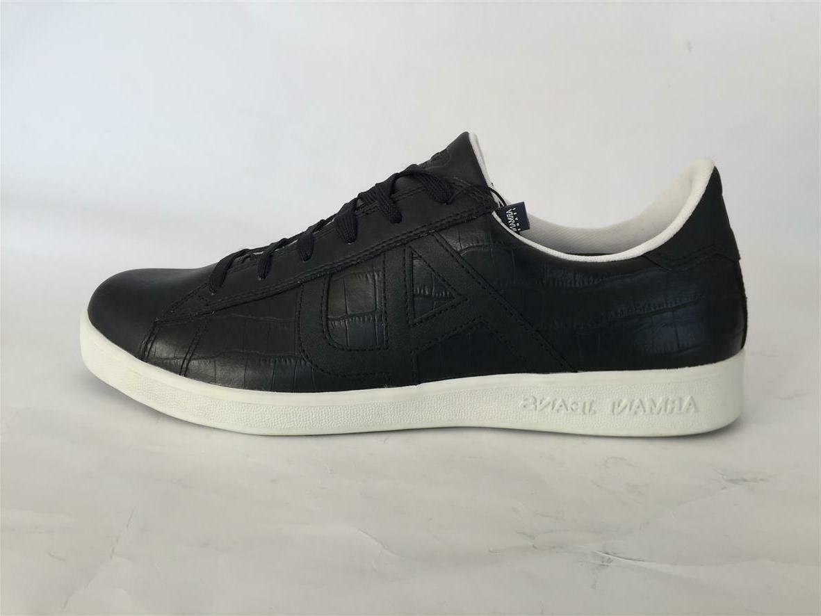 scarpa uomo sneakers con logo in pelle