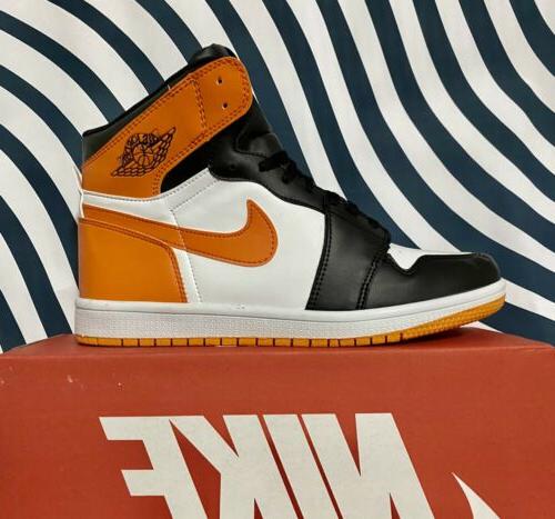 scarpe air max jordan nero arancio n