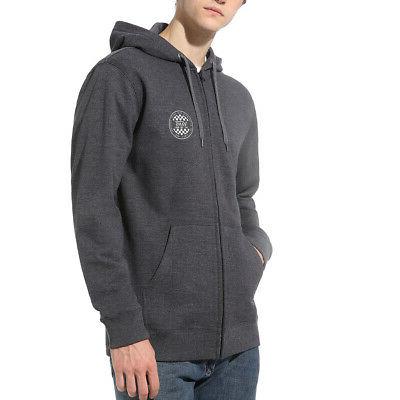 felpa con cappuccio e zip uomo og