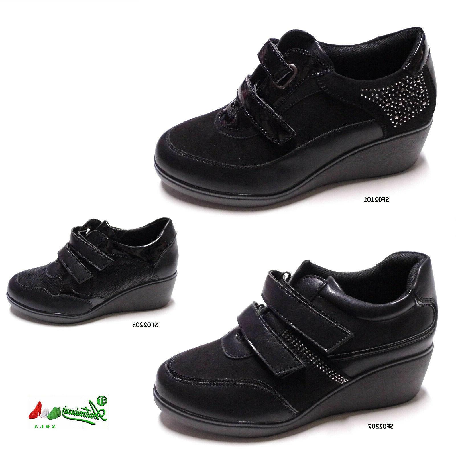 scarpe sportive sneakers comode donna invernali velcro