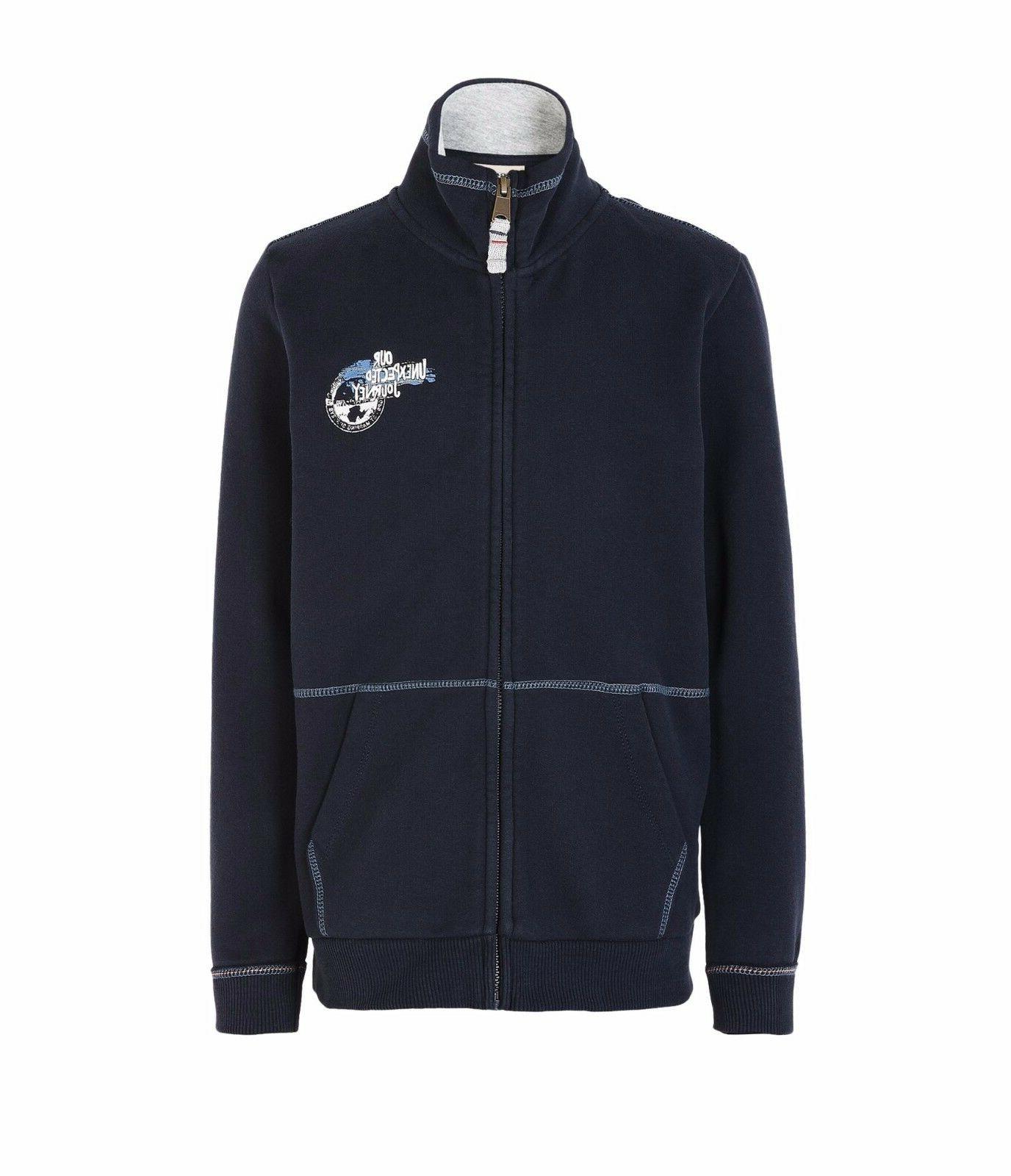 sconto 50 percent felpa aperta zip bambino