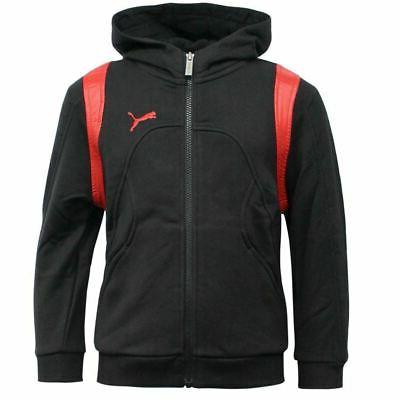 sf ferrari zip up black red cotton