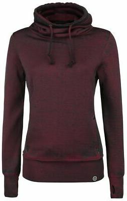 RED by EMP She's My Collar Donna Felpa bordeaux, , Regular
