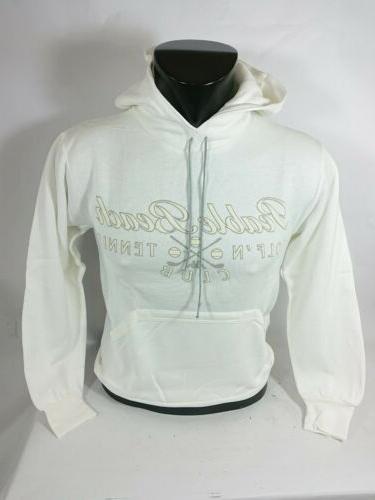 sport felpa con cappuccio tg s bianca
