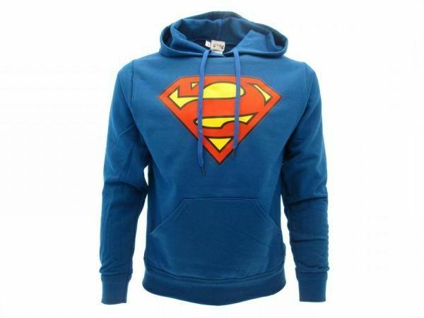 superman felpa con cappuccio clark kent film