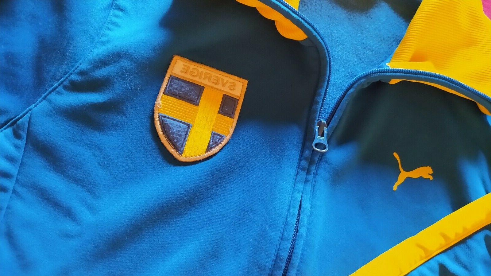 svezia sverige maglia felpa zip sweat giacca