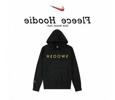 swoosh hoodie fleece metallic dc2586 010