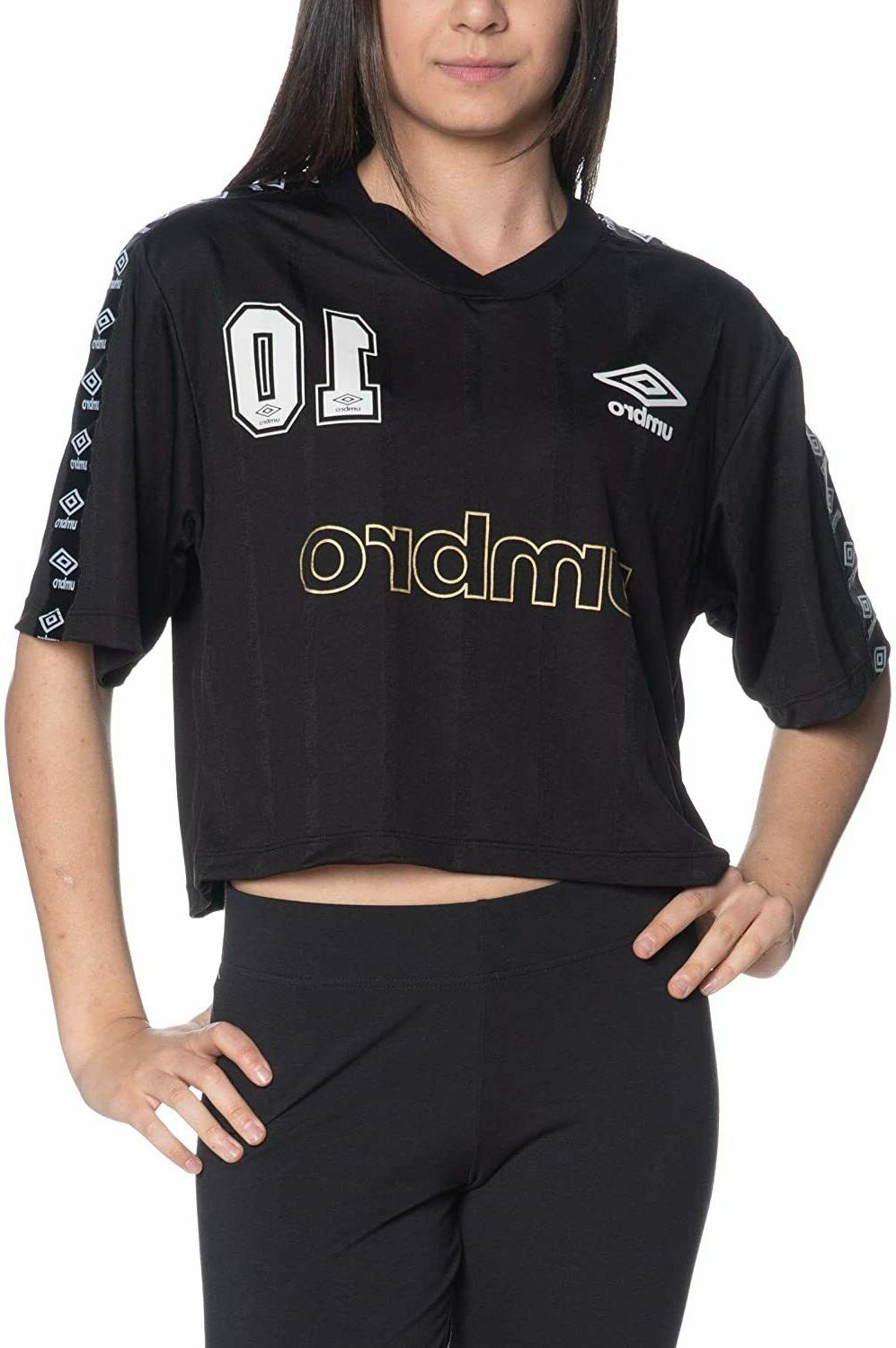 t shirt a girocollo sportiva con logo