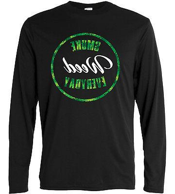 t shirt a manica lunga uomo smoke