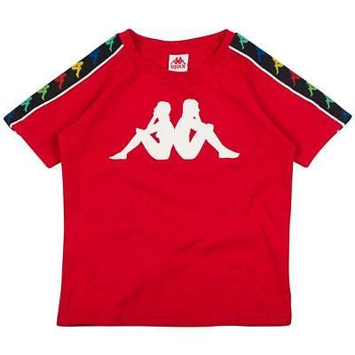 t shirt junior rosso bianco 304kef0