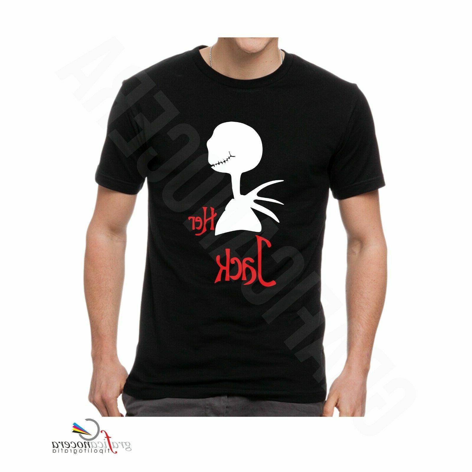 t shirt uomo halloween il suo jack