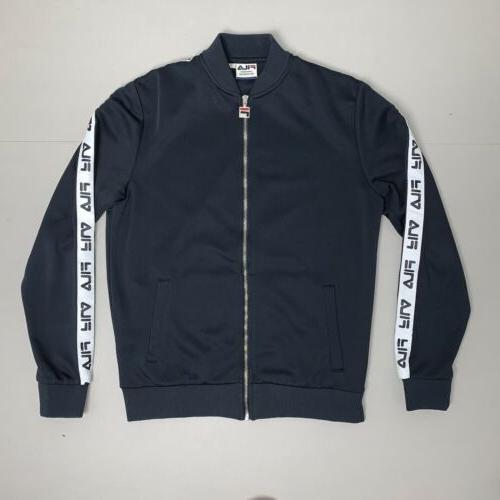 taped zip up tracktop size small