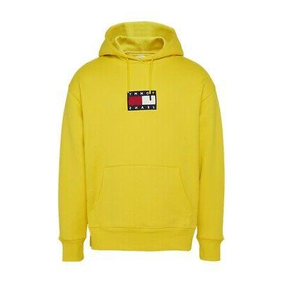 tjm small flag hoodie felpa uomo dm0dm08726