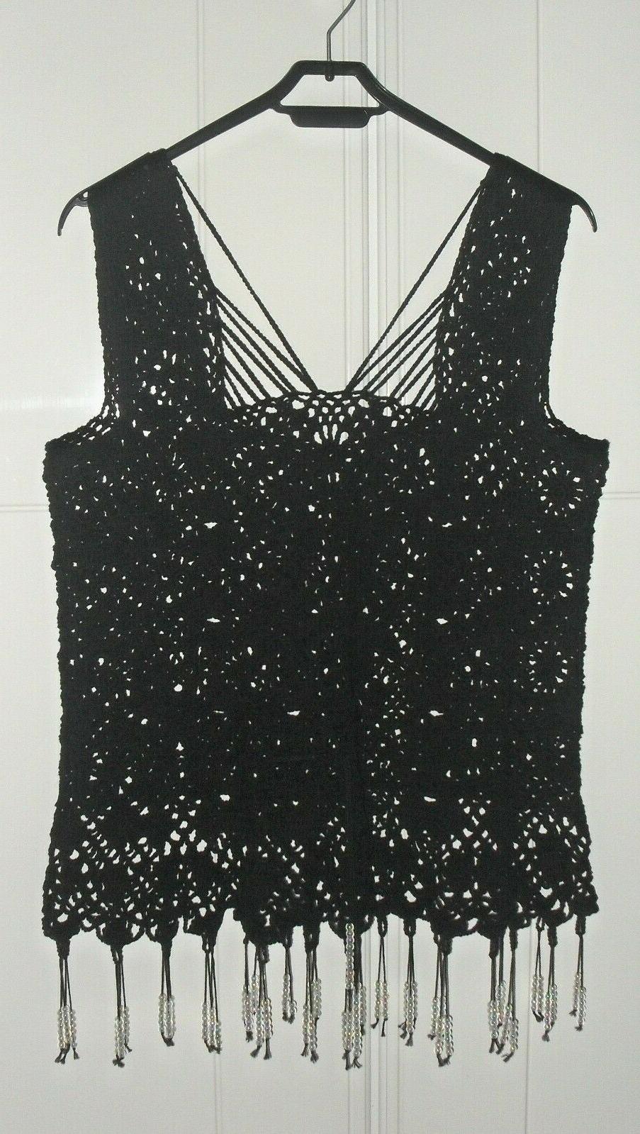 top elegante realizzato all uncinetto in cotone