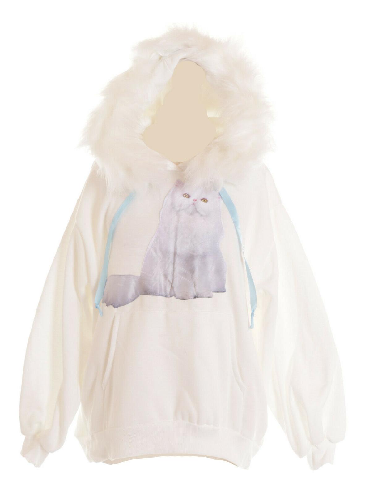 ts 219 bianco gatto cat pastello lolita
