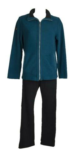 Tuta completo tempo libero donna pile con zip F.LLI CAMPAGNO