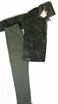 TUTA DONNA RAGAZZA FELPATA ZIP TASCHE FANTASIA FLOREALE CAMP