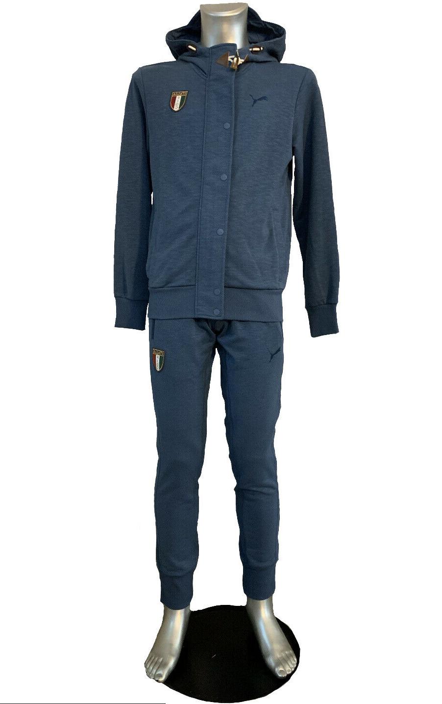 tuta figc italia azzurri uomo blu 747478
