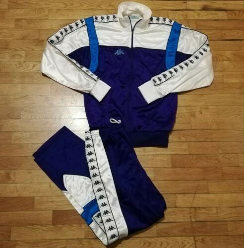 tuta intera kappa vintage uomo felpa pantaloni