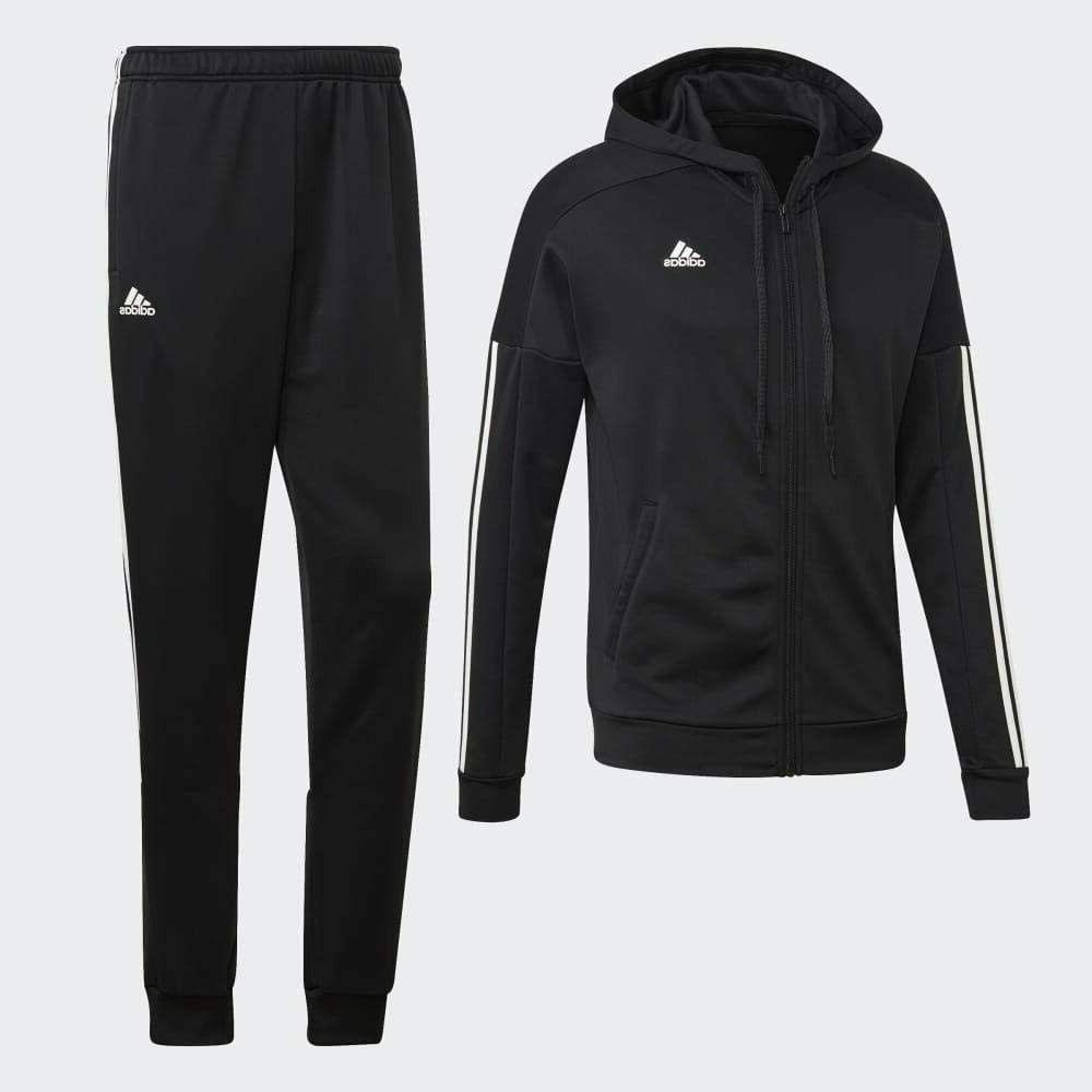 tuta uomo acetato felpa cappuccio pantalone polsino