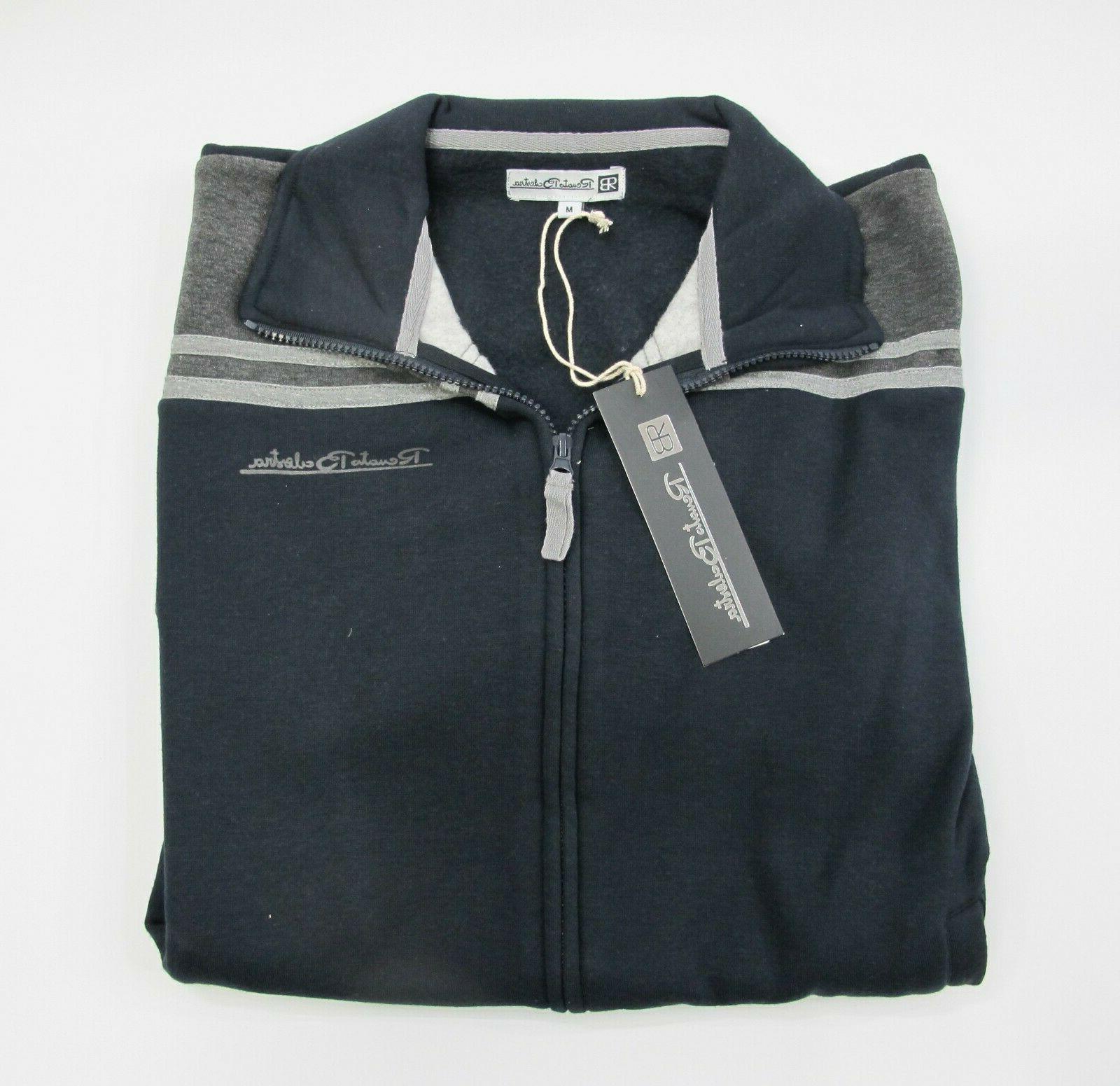 tuta uomo invernale felpa full zip senza