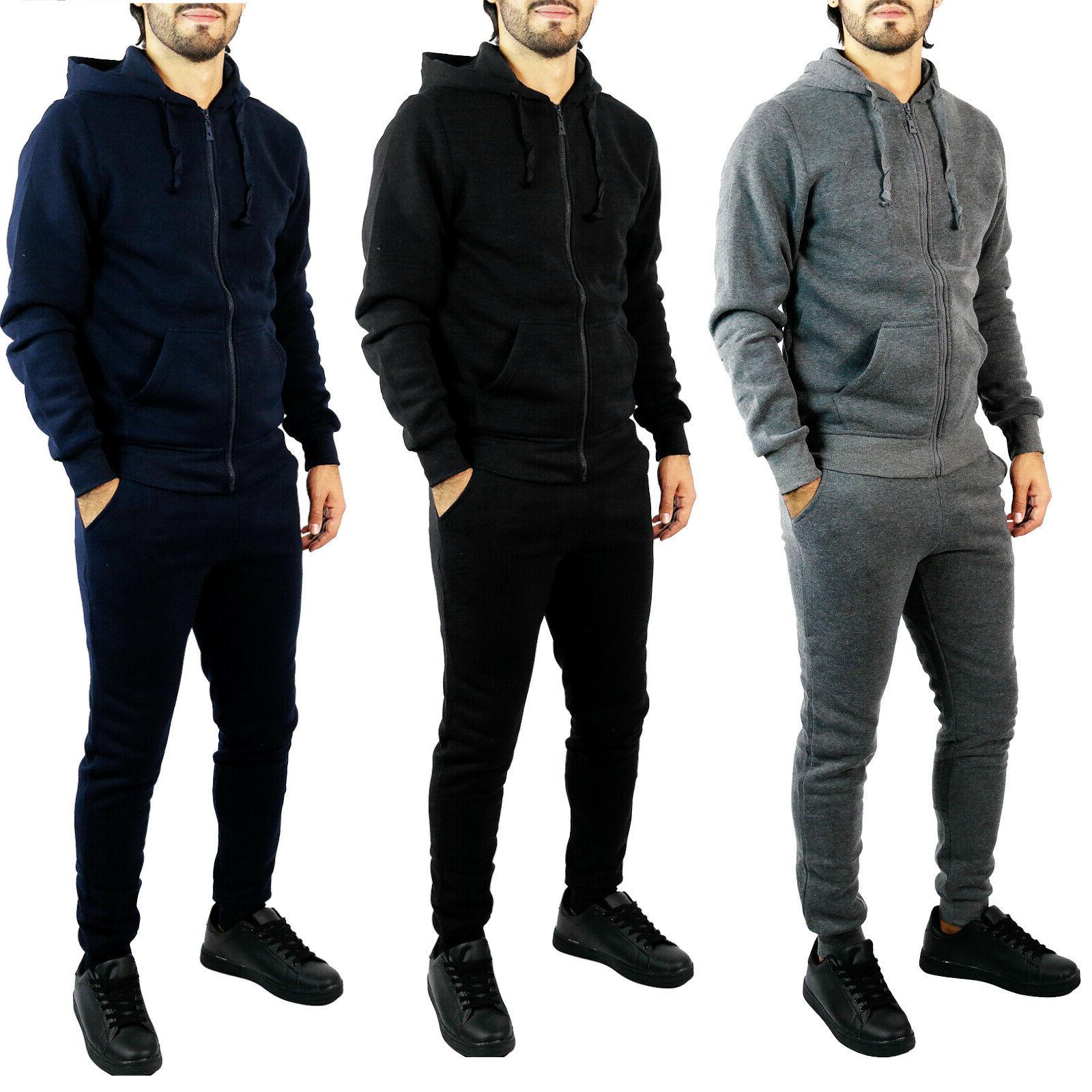 tuta uomo invernale felpata cappuccio blu nera