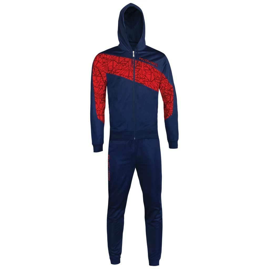 tuta uomo modello bolivia con cappuccio blu