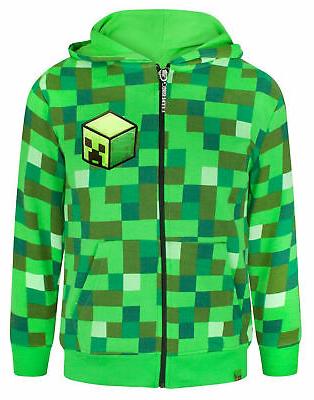ufficiale creeper caratteri zip up hoodie di