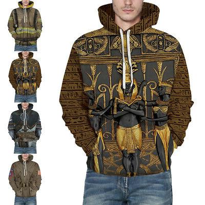 unisex uomo donna 3d stampa felpa con