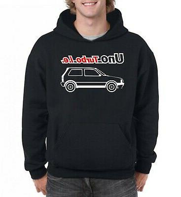 uno turbo felpa cappuccio racing turbo i