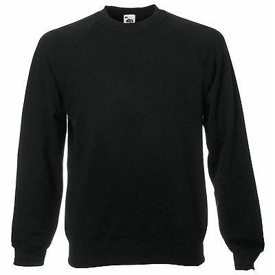 uomo and donna semplice classico raglan felpa