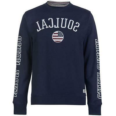 uomo autentico soulcal usa felpa deluxe fodera