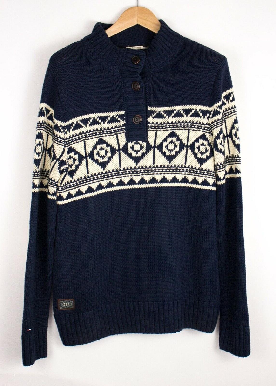 uomo casual collo alto felpa taglia m