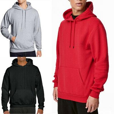 uomo casual manica lunga con cappuccio pullover