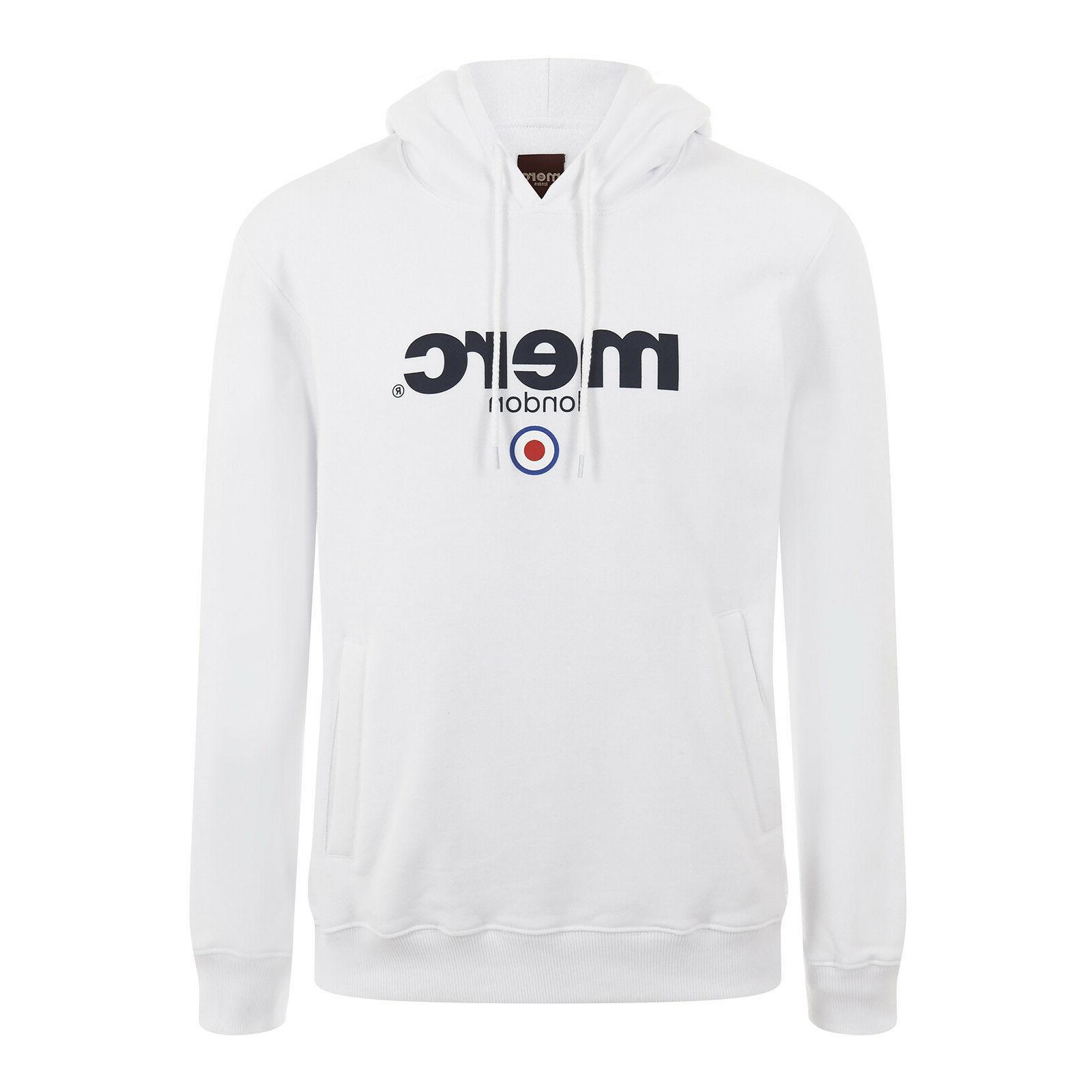 uomo di marca logo felpa con cappuccio