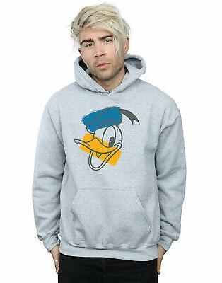 uomo donald duck head felpa con cappuccio