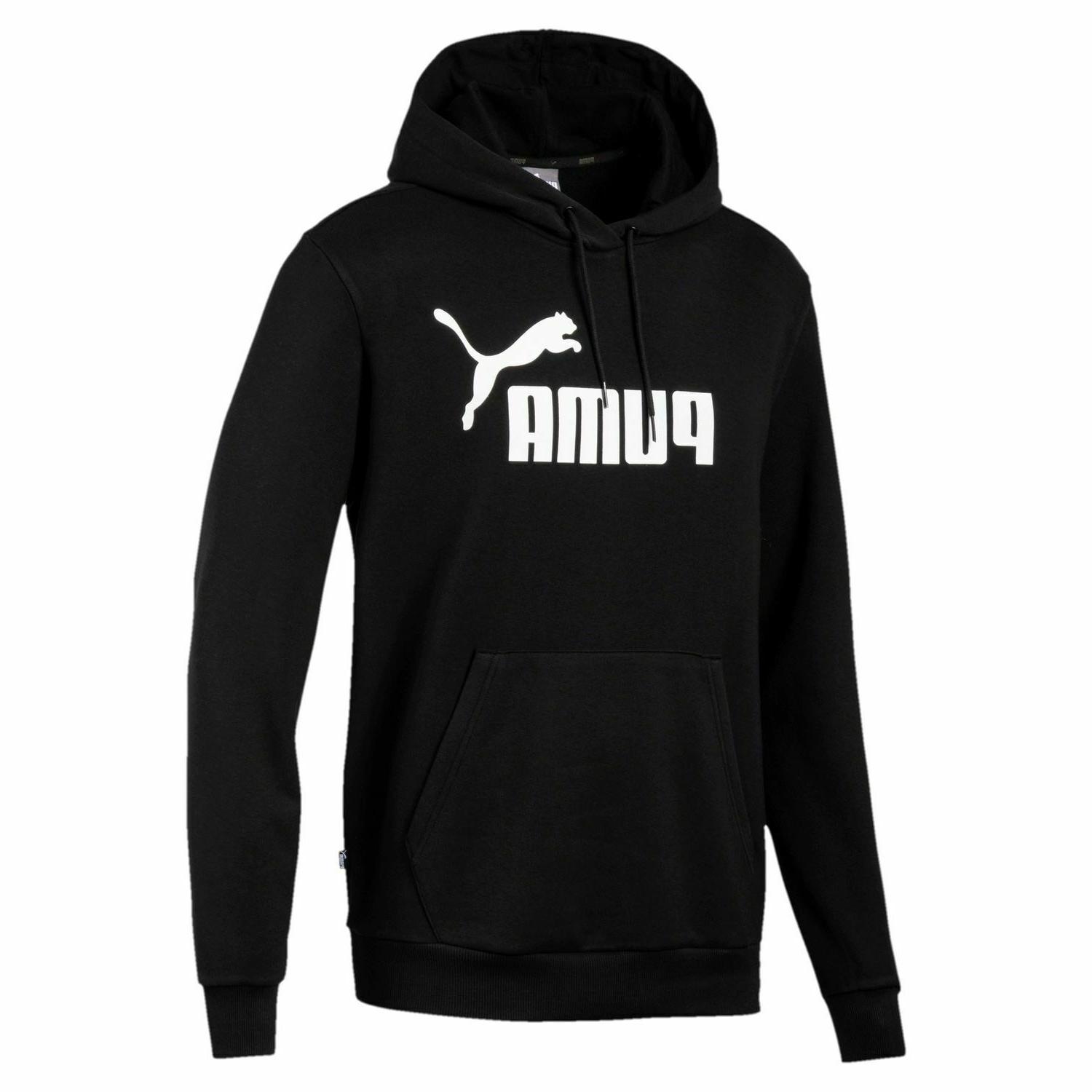 uomo essential ess hoodytr grande logo felpa