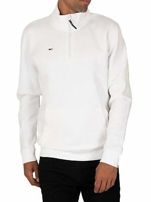 uomo felpa con zip a collo alto