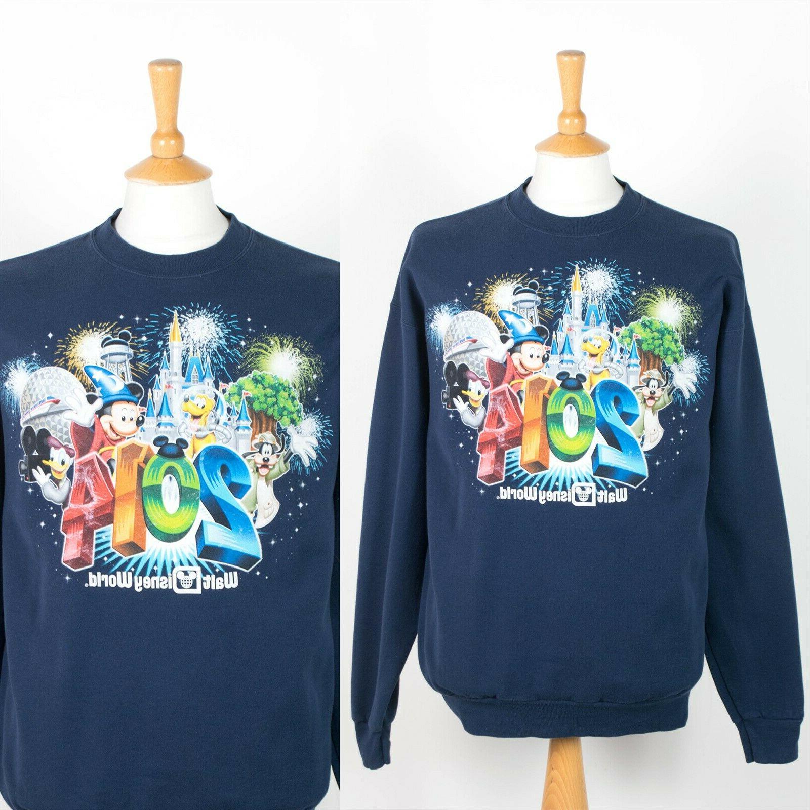 uomo felpa world maglione mickey mouse grande